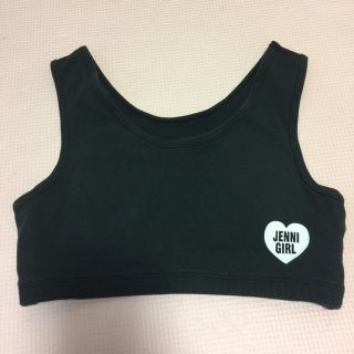 ジェニィ(JENNI)のJENNIブラトップ 黒(Tシャツ/カットソー)