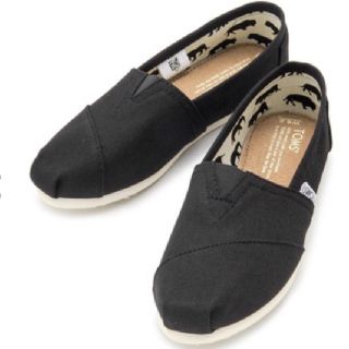 トムズ(TOMS)のTOMS トムズ 24.5cm スニーカー クラッシックブラック US7.5(スニーカー)