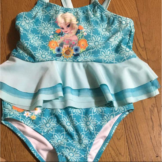 Disney(ディズニー)のエルサ 水着 キッズ/ベビー/マタニティのキッズ服女の子用(90cm~)(水着)の商品写真