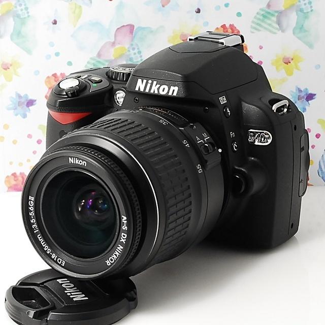 ★入門最適★軽量・コンパクト★カメラ女子にオススメ★Nikon D40X★