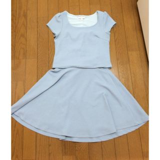 プロポーションボディドレッシング(PROPORTION BODY DRESSING)のプロポ♡水色セットアップ(セット/コーデ)