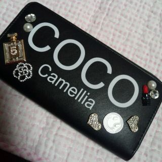 COCOカメリアデコ長財布(財布)