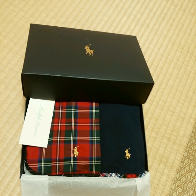 POLO RALPH LAUREN(ポロラルフローレン)のくーりん様専用　未使用品　RALPH LAUREN　スタイ キッズ/ベビー/マタニティのこども用ファッション小物(ベビースタイ/よだれかけ)の商品写真