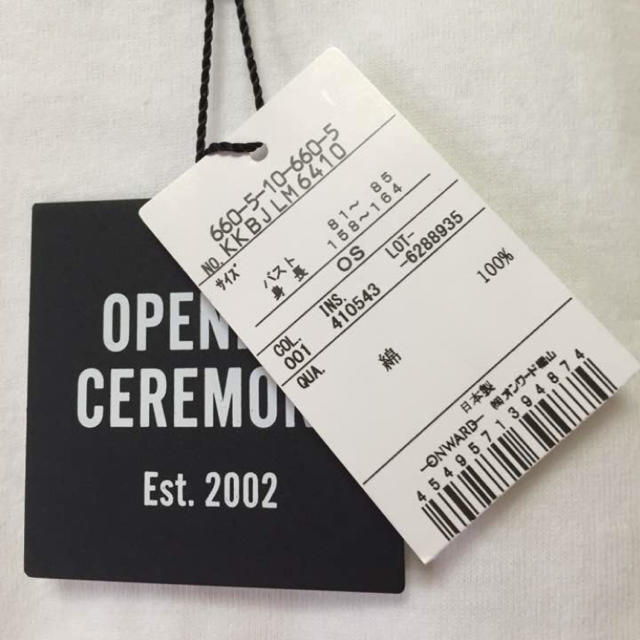 OPENING CEREMONY - OPENING CEREMONY❤️レースアップTシャツの OPENING CEREMONY - OPENING CEREMONY❤️レースアップTシャツの