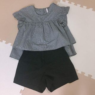 ザラ(ZARA)のZARA ギンガムチェック ブラウス(シャツ/ブラウス(半袖/袖なし))