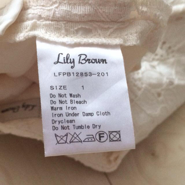 Lily Brown(リリーブラウン)のLily brownレースショーパン レディースのパンツ(ショートパンツ)の商品写真