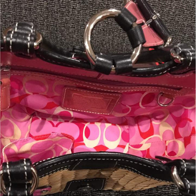 COACH(コーチ)のみるく様専用♡コーチ かごバッグ♡ レディースのバッグ(かごバッグ/ストローバッグ)の商品写真