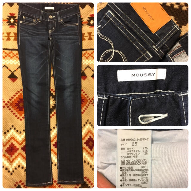 moussy - 新品同様♡MOUSSY POWDER skinny♡25の通販 by n&k moussy - 新品同様♡MOUSSY POWDER skinny♡25の通販 by n&k