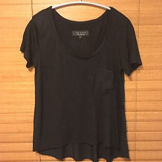 ラグアンドボーン(Rag & Bone)のrag&bone ラグアンドボーン Tシャツ ブラック(Tシャツ(半袖/袖なし))