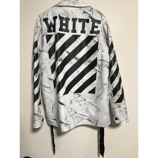 servitrice Tung lastbil luft OFF-WHITE - Off-White ジャケットの通販 by Nor shop｜オフホワイトならラクマ