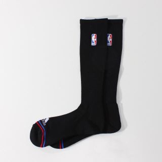 アディダス(adidas)の送料無料 新品 adidas NBA 靴下 ソックス 25〜27cm 黒 バスケ(ソックス)