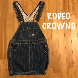 ロデオクラウンズ(RODEO CROWNS)のロデオクラウンズ  サロペット  sizeＭ    200(サロペット/オーバーオール)