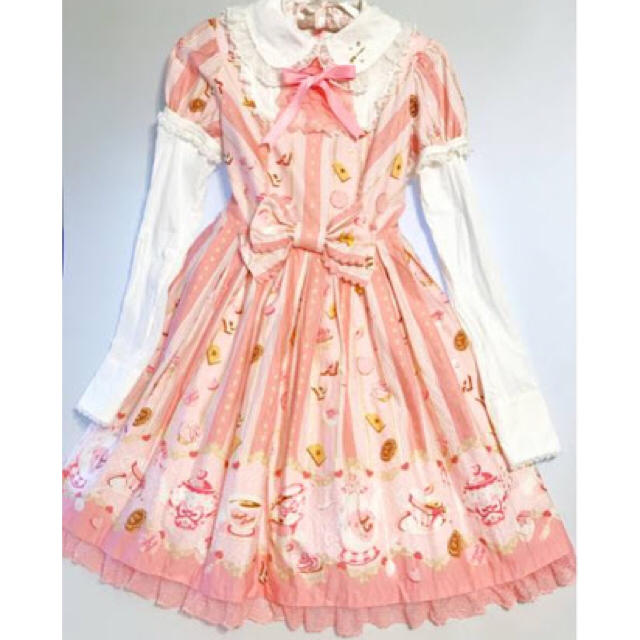 Angelic Pretty(アンジェリックプリティー)のAngelic Pretty ワンダーパーティー ワンピース レディースのワンピース(ひざ丈ワンピース)の商品写真