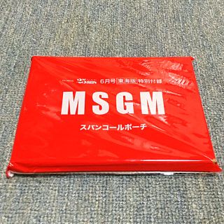 エムエスジイエム(MSGM)の【即購入OKです♪】MSGMポーチ☆送料込み(ポーチ)