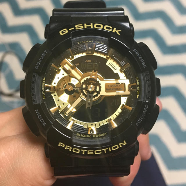 G-SHOCK(ジーショック)のG-SHOCK Black&Gold メンズの時計(腕時計(デジタル))の商品写真