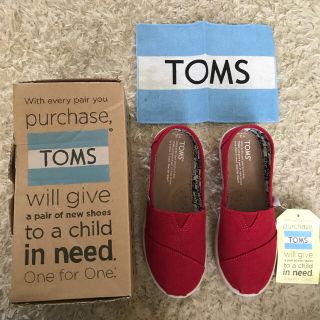 トムズ(TOMS)の★新品★TOMS キッズ(トムズ、トムス) 21cm(スリッポン)