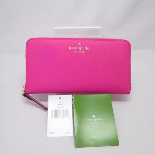 ケイトスペードニューヨーク(kate spade new york)の【正規品・鑑定済】PWRU3898　新品　ケイトスペード　長財布　レディース(財布)