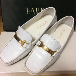 ラルフローレン(Ralph Lauren)のラルフローレン レディースシューズ 白(その他)