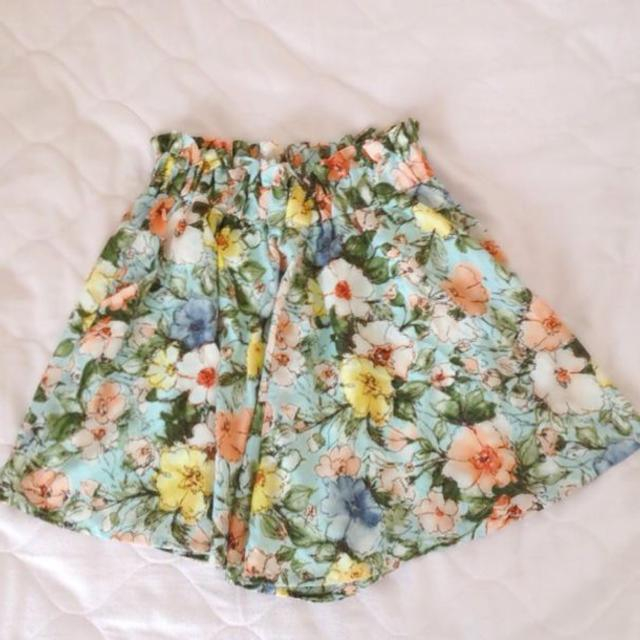 heather(ヘザー)のFlower Skirt レディースのスカート(ミニスカート)の商品写真