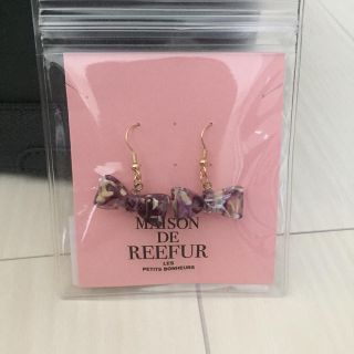 メゾンドリーファー(Maison de Reefur)のメゾンドリーファー♡リボンピアス 未使用(ピアス)