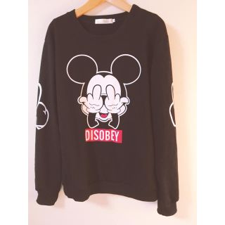 ディズニー(Disney)のミッキー トップス ♡ XL(Tシャツ(長袖/七分))