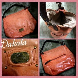 ダコタ(Dakota)のDakota オレンジbag(ハンドバッグ)