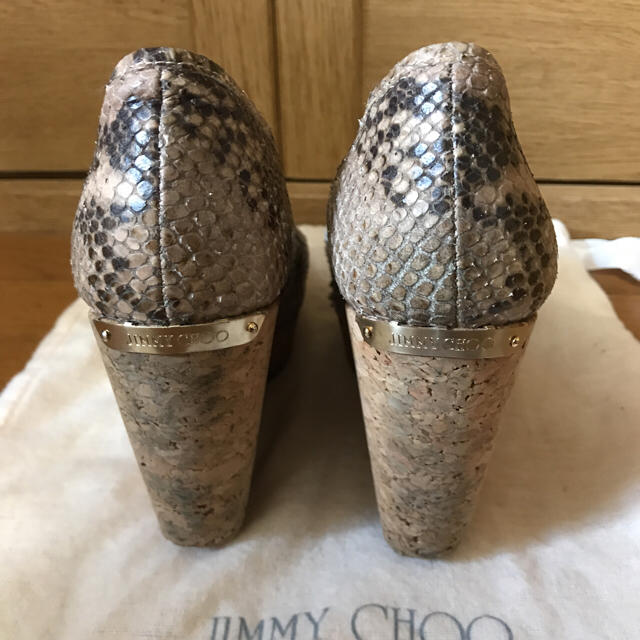 JIMMY CHOO(ジミーチュウ)のジミーチュウ JIMMY CHOO パンプス ウェッジソール レディースの靴/シューズ(ハイヒール/パンプス)の商品写真