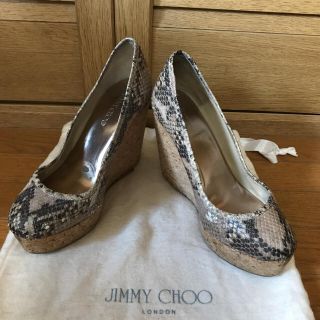 ジミーチュウ(JIMMY CHOO)のジミーチュウ JIMMY CHOO パンプス ウェッジソール(ハイヒール/パンプス)