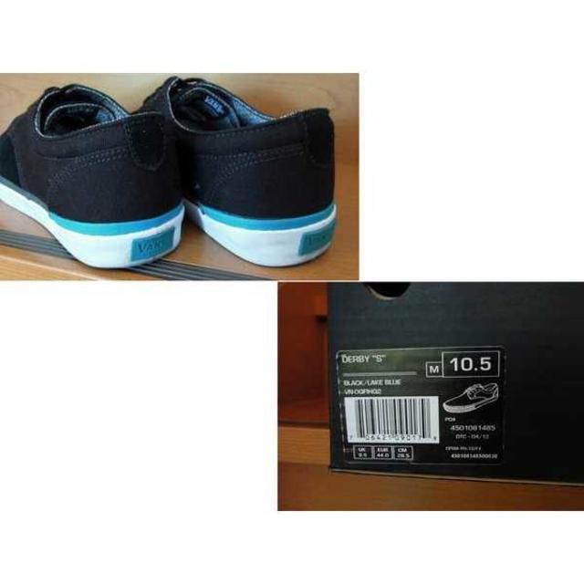 VANS(ヴァンズ)のvans syndicate ダービーS 黒×サックスブルー 10 1/2 メンズの靴/シューズ(スニーカー)の商品写真