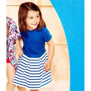 プチバトー(PETIT BATEAU)のharu09393様専用　プチバトー 6歳 114cm異素材コンビワンピース(ワンピース)