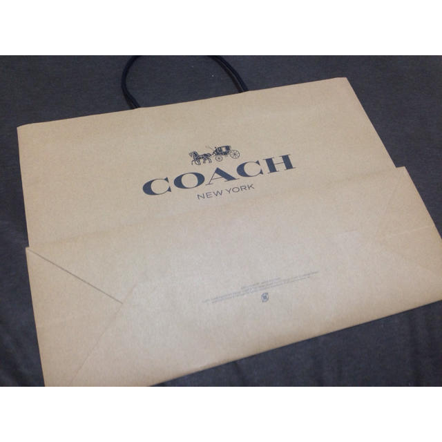 COACH(コーチ)のコーチショップ袋 レディースのバッグ(ショップ袋)の商品写真