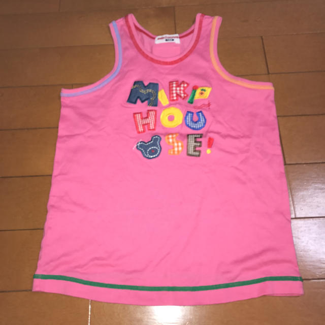 mikihouse(ミキハウス)のタンクトップ120 キッズ/ベビー/マタニティのキッズ服女の子用(90cm~)(Tシャツ/カットソー)の商品写真