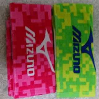 ミズノ(MIZUNO)のミズノ  フェイスタオル2枚セット(タオル/バス用品)