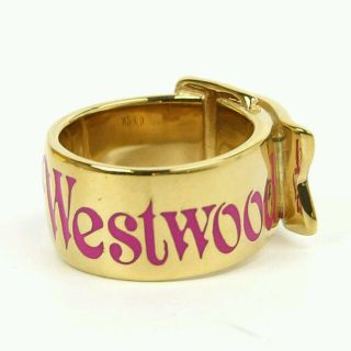 ヴィヴィアンウエストウッド(Vivienne Westwood)のビビアン　リング　ベルトリング　ゴールド　Vivian(リング(指輪))