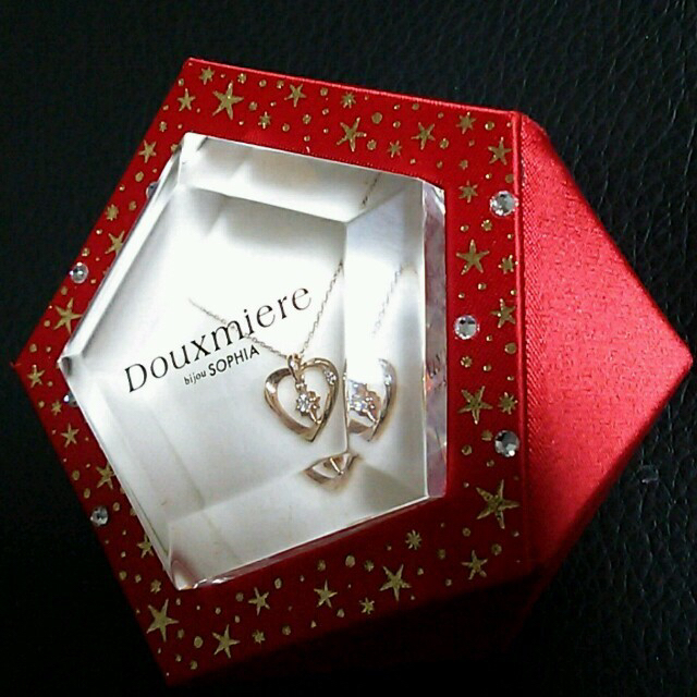 #Douxmiere bijou SOPHIA#ハート#ネックレス#ダイヤ