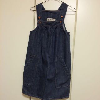 ギャップ(GAP)のGAP♡新品 デニム ジャンスカ(ひざ丈ワンピース)