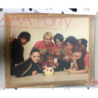 トリプルエー(AAA)のAAA PARTY 会報 No.7(アイドルグッズ)