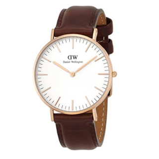 ダニエルウェリントン(Daniel Wellington)の0511DW ダニエルウェリントン 36mm オフホワイト/ローズゴールド(腕時計)