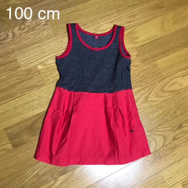 UNIQLO(ユニクロ)のuniqlo×undercover コラボワンピース 100cm キッズ/ベビー/マタニティのキッズ服女の子用(90cm~)(ワンピース)の商品写真