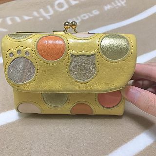 ツモリチサト(TSUMORI CHISATO)の【ツモリチサト】本革 お財布 猫 ドット(財布)