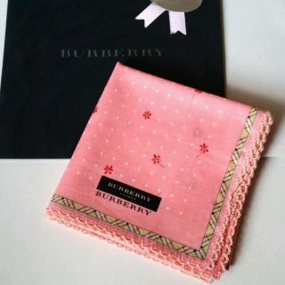 バーバリー(BURBERRY)の【セール❗】新品💕BURBERRYハンカチ💕(ハンカチ)