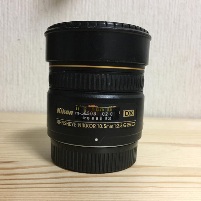 NIKON FISHEYE (ニコン 魚眼レンズ) ※フード欠けですが使用可