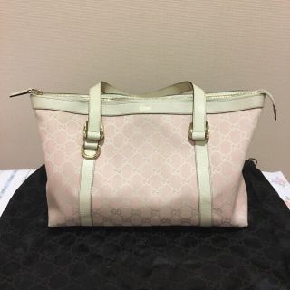 グッチ(Gucci)のGUCCI キャンパス生地トートバッグ(トートバッグ)