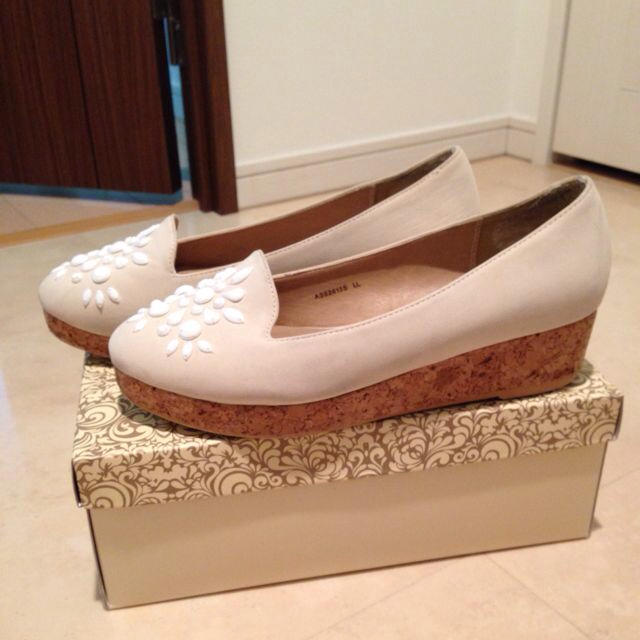 RANDA(ランダ)のRANDA♡コルクヒール レディースの靴/シューズ(ローファー/革靴)の商品写真