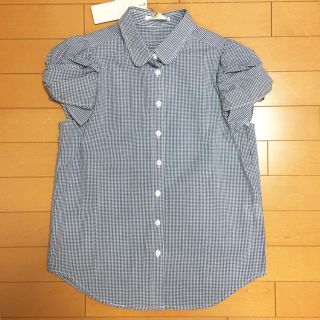 ザラ(ZARA)の本日限定価格♡ギンガムチェック シャツ ブラウス(シャツ/ブラウス(半袖/袖なし))