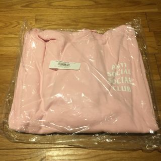 正規 ASSC ANTI SOCIAL SOCIAL CLUB パーカー ピンク(パーカー)