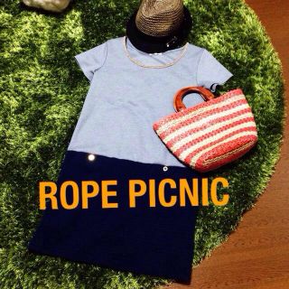 ロペピクニック(Rope' Picnic)のよえ様専用☻ ロペバイカラーワンピ(ひざ丈ワンピース)