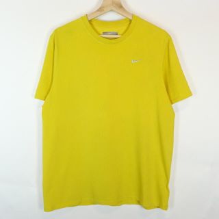 ナイキ(NIKE)の90's NIKE/ナイキ ワンポイント Tシャツ 黄色 L(Tシャツ/カットソー(半袖/袖なし))