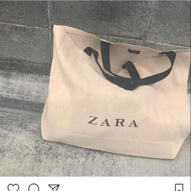 ZARA(ザラ)のzara トートバッグ レディースのバッグ(トートバッグ)の商品写真