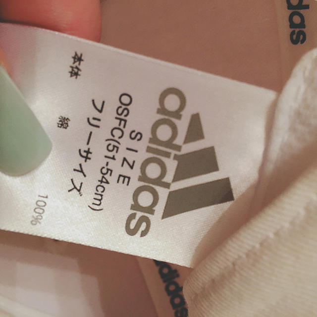 adidas(アディダス)のＦ様専用♡ レディースの帽子(キャップ)の商品写真